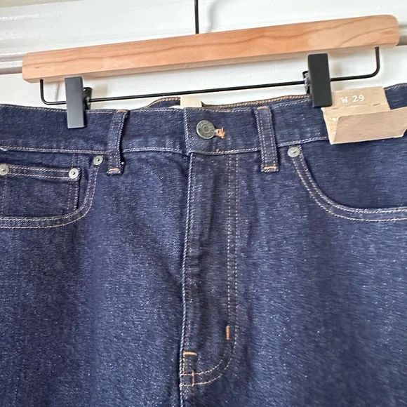 Madewell Darkwash 90’s Staright Leg Jean - Picture 2 of 10